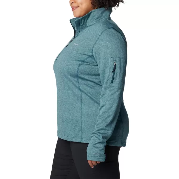 Columbia Women's Park View Grid Fleece Half Zip