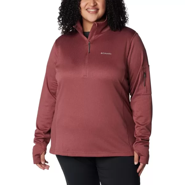 Columbia Women's Park View Grid Fleece Half Zip