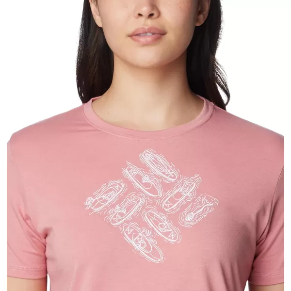 Columbia Women's Sun Trek Ss Graphic Tee