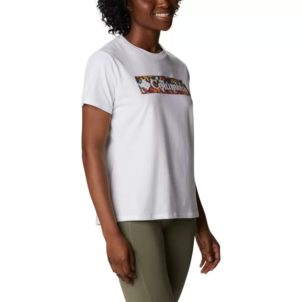 Columbia Women's Sun Trek Ss Graphic Tee