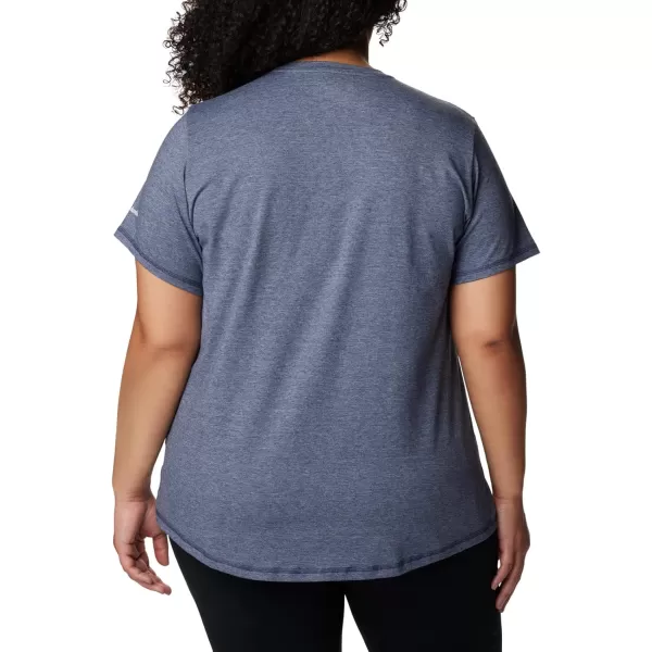Columbia Women's Sun Trek Ss Graphic Tee