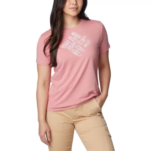Columbia Women's Sun Trek Ss Graphic Tee