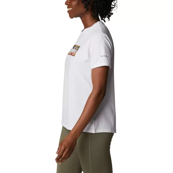 Columbia Women's Sun Trek Ss Graphic Tee