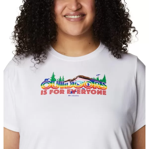Columbia Women's Sun Trek Ss Graphic Tee