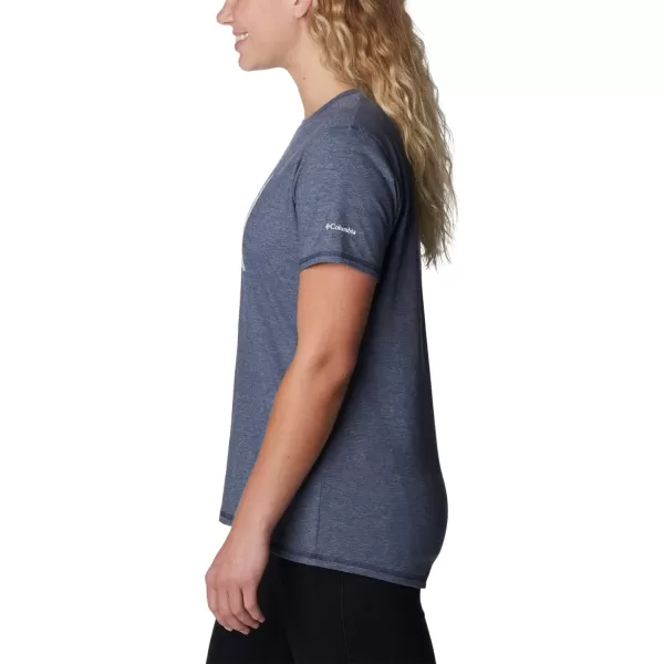 Columbia Women's Sun Trek Ss Graphic Tee