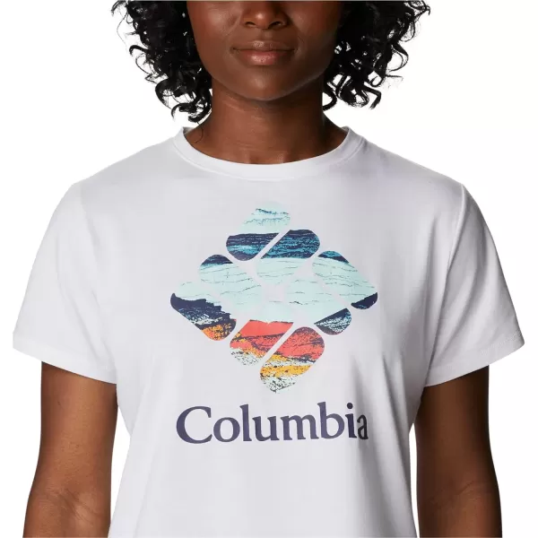 Columbia Women's Sun Trek Ss Graphic Tee