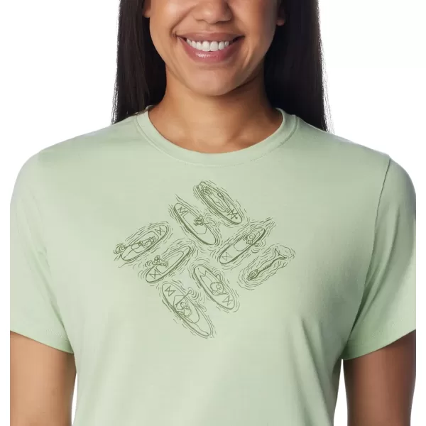 Columbia Women's Sun Trek Ss Graphic Tee