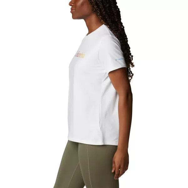 Columbia Women's Sun Trek Ss Graphic Tee