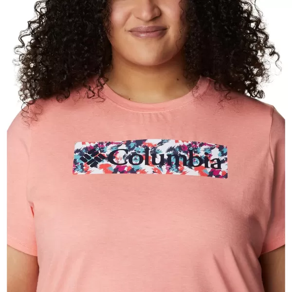 Columbia Women's Sun Trek Ss Graphic Tee
