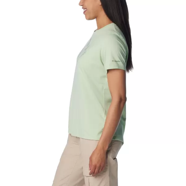 Columbia Women's Sun Trek Ss Graphic Tee