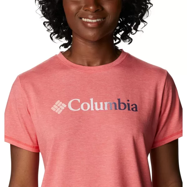 Columbia Women's Sun Trek Ss Graphic Tee