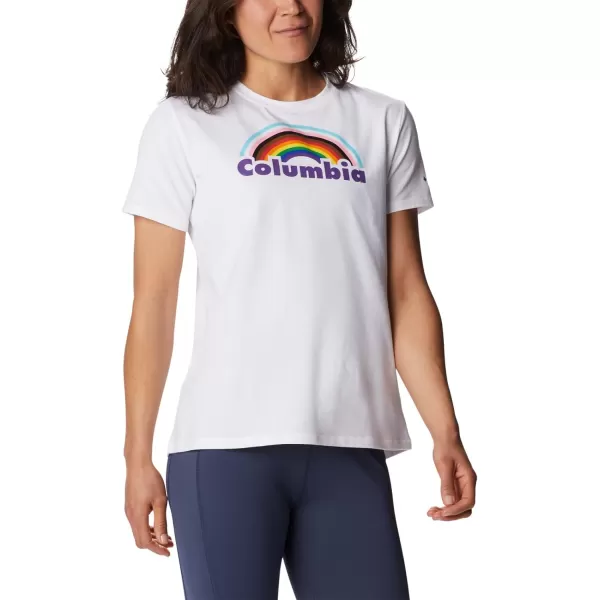 Columbia Women's Sun Trek Ss Graphic Tee