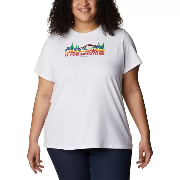 Columbia Women's Sun Trek Ss Graphic Tee