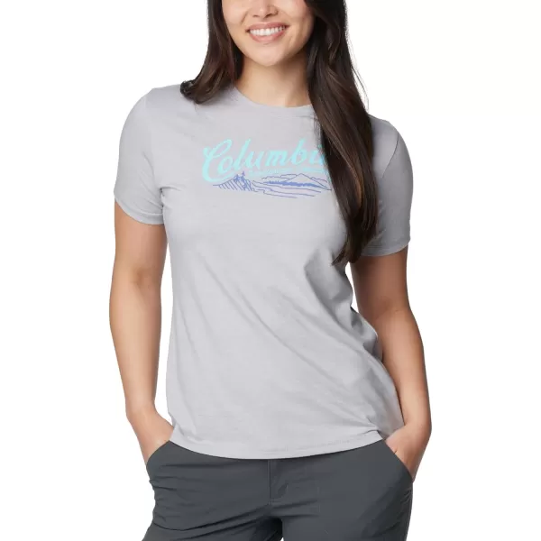 Columbia Women's Sun Trek Ss Graphic Tee