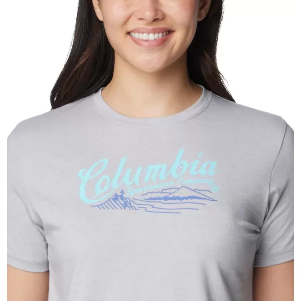 Columbia Women's Sun Trek Ss Graphic Tee