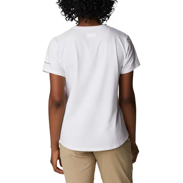 Columbia Women's Sun Trek Ss Graphic Tee