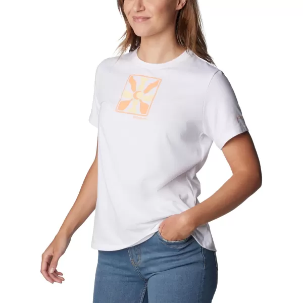 Columbia Women's Sun Trek Ss Graphic Tee