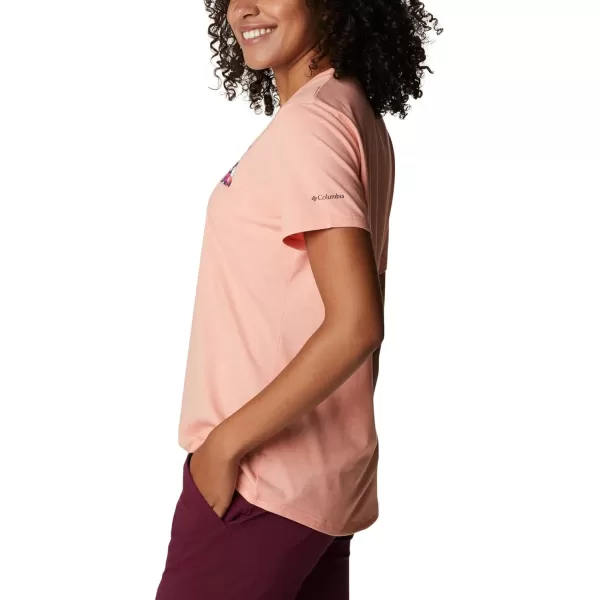 Columbia Women's Sun Trek Ss Graphic Tee
