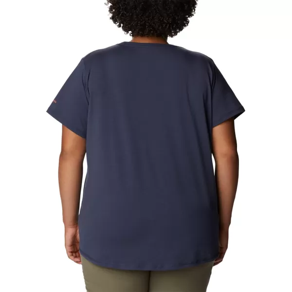Columbia Women's Sun Trek Ss Graphic Tee