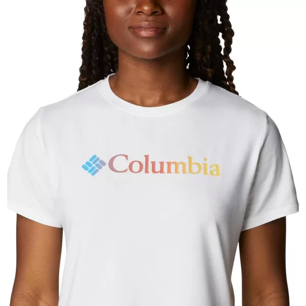 Columbia Women's Sun Trek Ss Graphic Tee