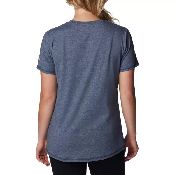 Columbia Women's Sun Trek Ss Graphic Tee