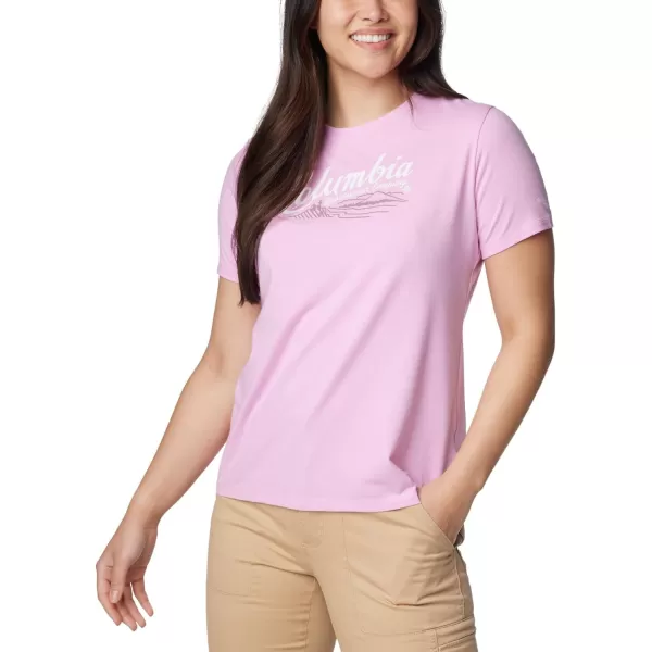 Columbia Women's Sun Trek Ss Graphic Tee