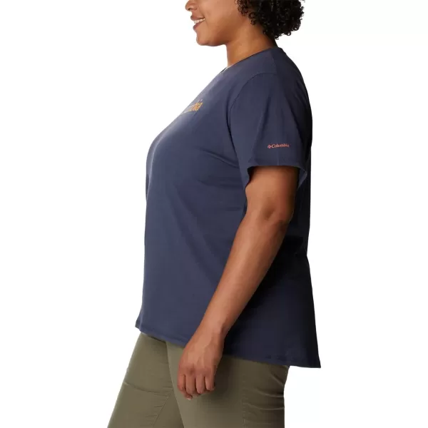 Columbia Women's Sun Trek Ss Graphic Tee