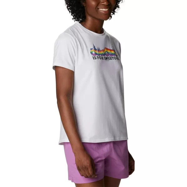 Columbia Women's Sun Trek Ss Graphic Tee
