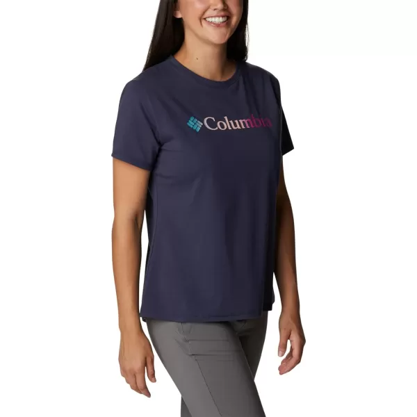Columbia Women's Sun Trek Ss Graphic Tee