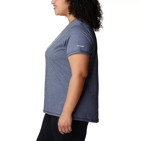 Columbia Women's Sun Trek Ss Graphic Tee