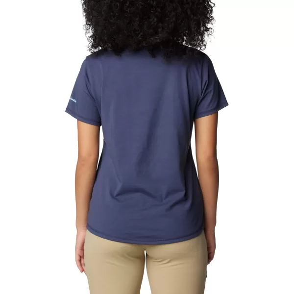Columbia Women's Sun Trek Ss Graphic Tee