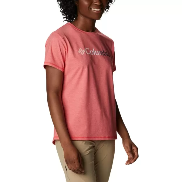 Columbia Women's Sun Trek Ss Graphic Tee