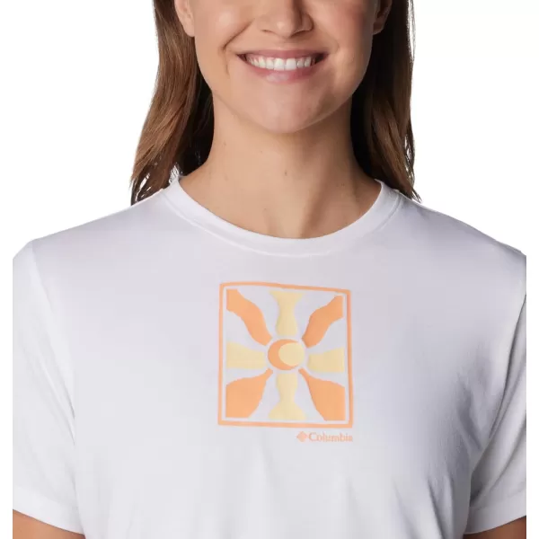 Columbia Women's Sun Trek Ss Graphic Tee