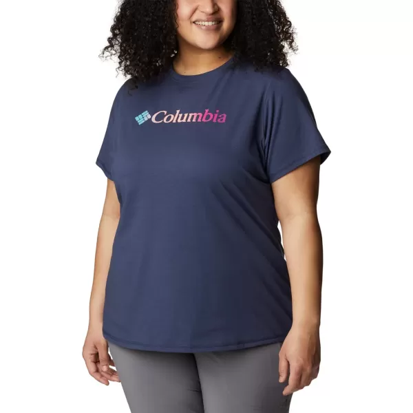 Columbia Women's Sun Trek Ss Graphic Tee