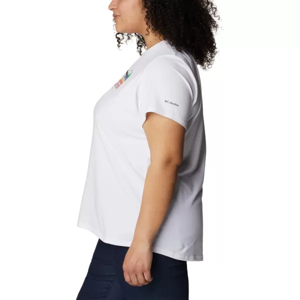 Columbia Women's Sun Trek Ss Graphic Tee