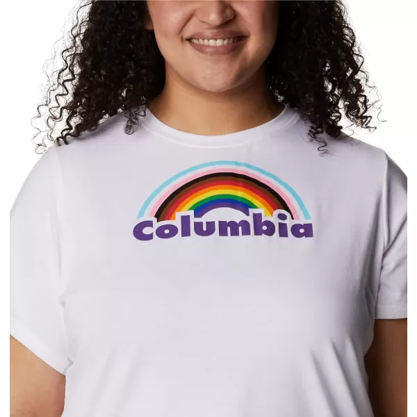 Columbia Women's Sun Trek Ss Graphic Tee