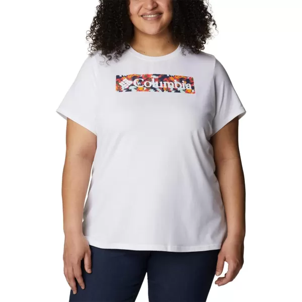 Columbia Women's Sun Trek Ss Graphic Tee