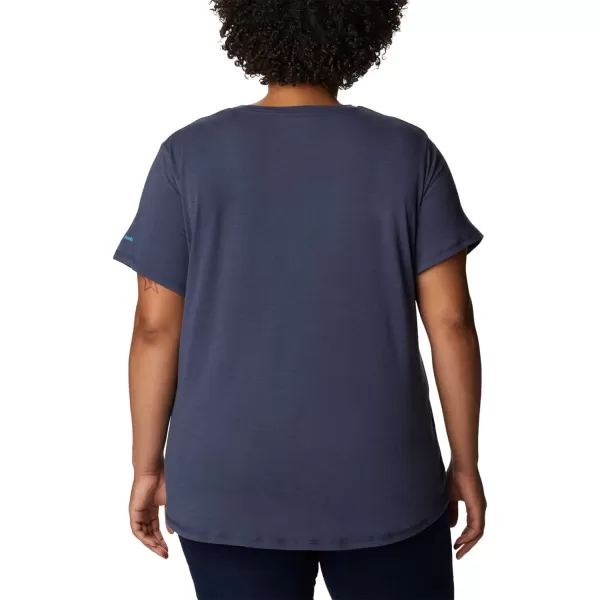 Columbia Women's Sun Trek Ss Graphic Tee