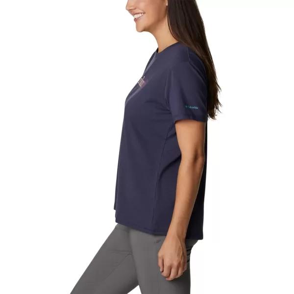 Columbia Women's Sun Trek Ss Graphic Tee