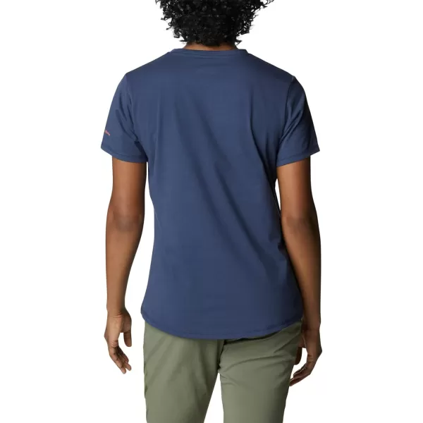 Columbia Women's Sun Trek Ss Graphic Tee