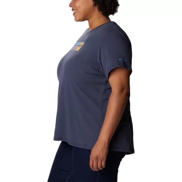 Columbia Women's Sun Trek Ss Graphic Tee