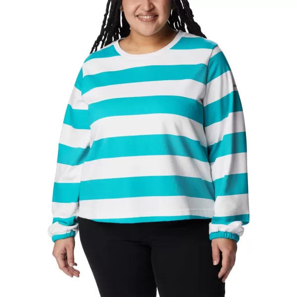 Columbia Women's Trek Seasonal Ft Graphic Crew