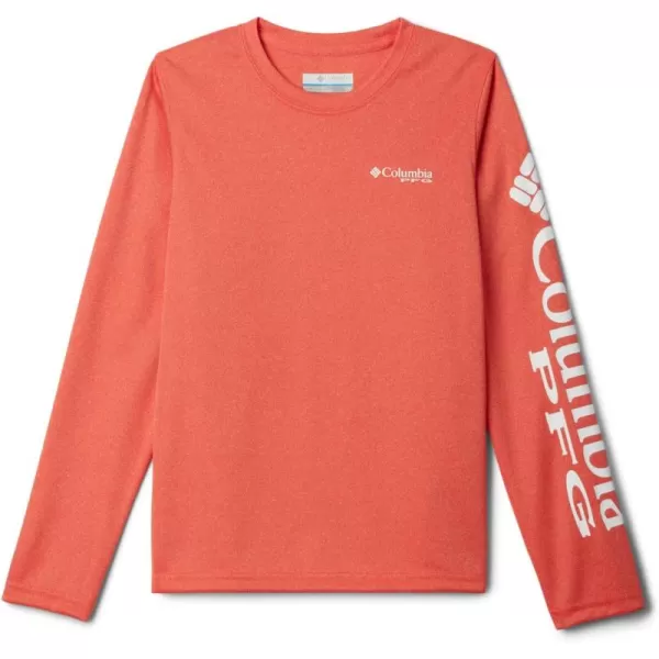 Columbia Boy's Terminal Tackle Heather Long Sleeve