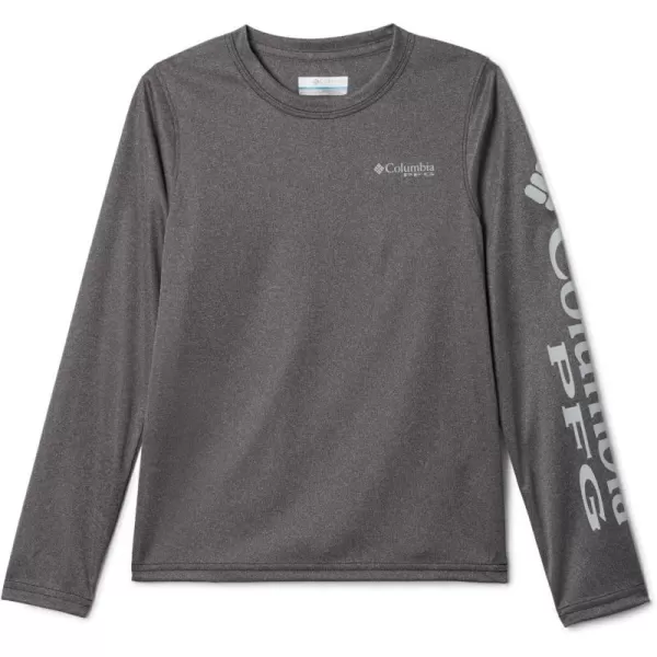 Columbia Boy's Terminal Tackle Heather Long Sleeve