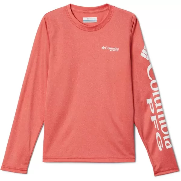 Columbia Boy's Terminal Tackle Heather Long Sleeve