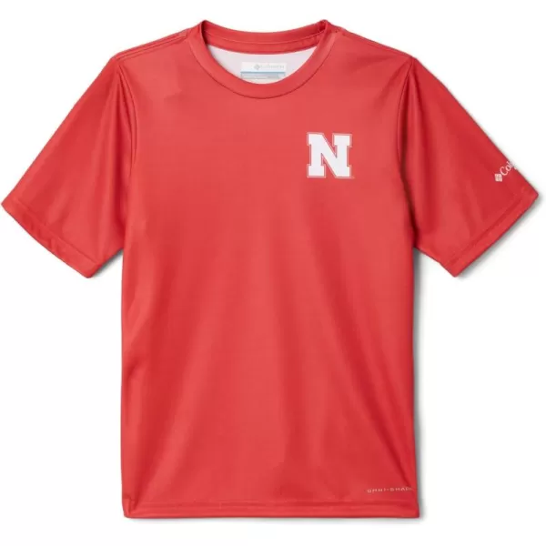 Columbia Kids' Collegiate Terminal Tackle Short Sleeve Shirt