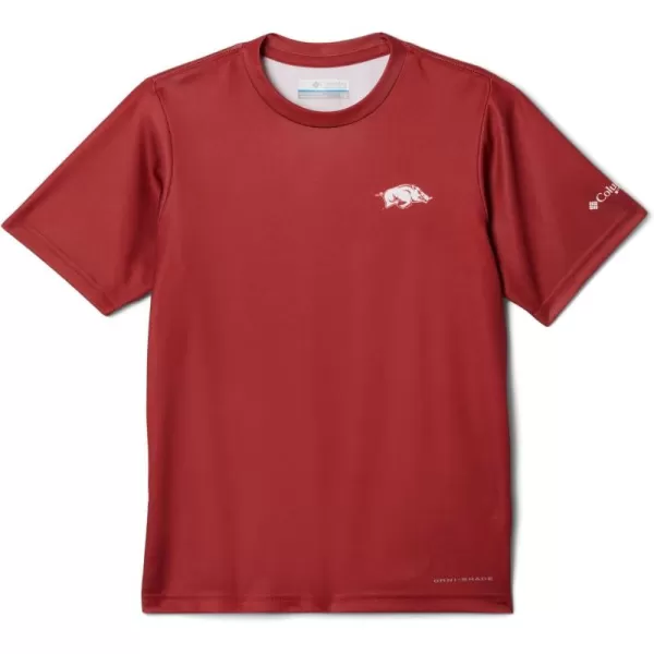 Columbia Kids' Collegiate Terminal Tackle Short Sleeve Shirt