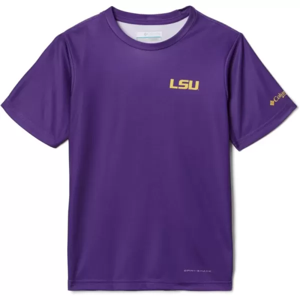 Columbia Kids' Collegiate Terminal Tackle Short Sleeve Shirt
