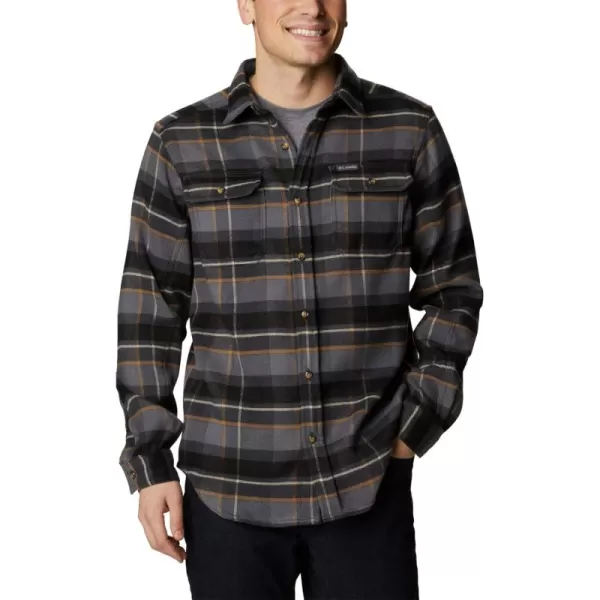 Columbia Men's Deschutes River Heavyweight Flannel, Insulated, Classic Fit