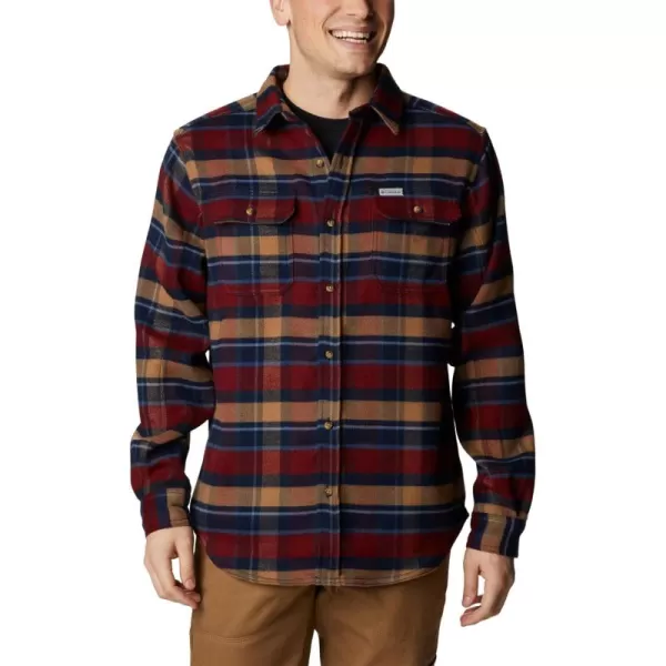 Columbia Men's Deschutes River Heavyweight Flannel, Insulated, Classic Fit